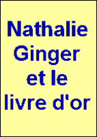 Nathalie Ginger et le livre d'or.